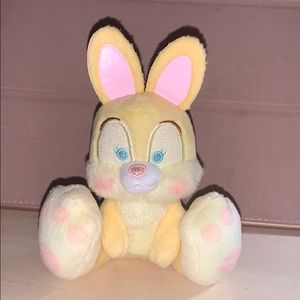 Yellow Disney bunny stuffed animal